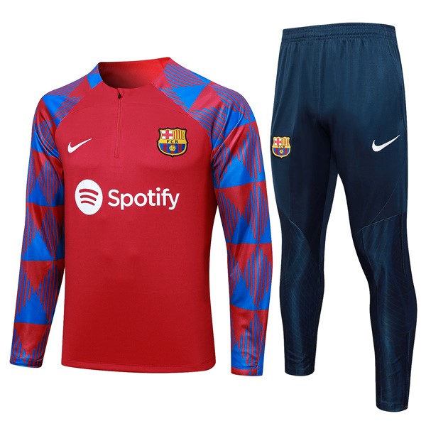 Felpa Barcellona 2024 Rosso Blu